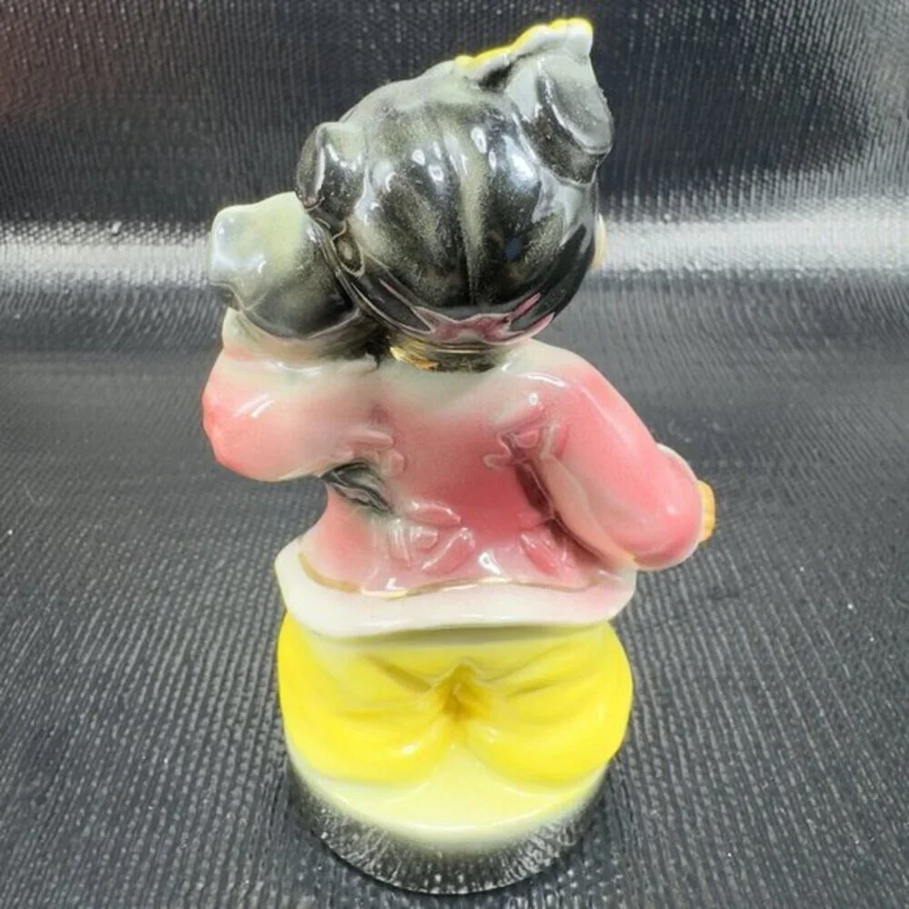 Josef Originals Wee Ling Chinese Girl With Cat‎ And Boy With Dog Figurine Set 2